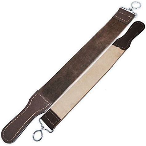 Straight Razor Strop Leather Sharpening Strap 20" Barber Strop ...