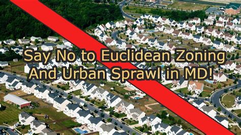 Euclidean zoning & Urban sprawl in Maryland || A big problem in this state and most of North ...