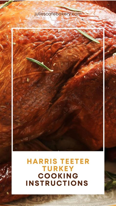 How to Cook Harris Teeter Frozen Turkey?