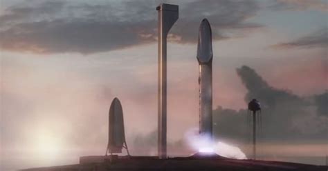 SpaceX unveils Mars rocket concept