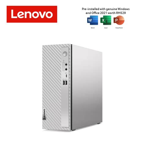 Lenovo IdeaCentre 3 07IRB8 90VT005DMI SFF Desktop PC Cloud Grey ( i3 ...