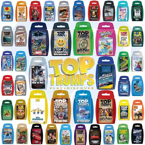 Top Trumps Card Games Largest Collection From £0.99 p Buy it Now | eBay