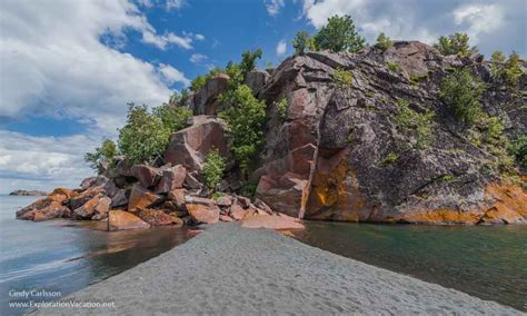 Black Beach is an unnatural beauty on Lake Superior | Road trip fun ...