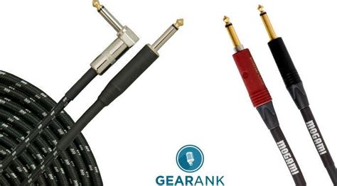 The Best Guitar / Instrument Cables - Straight & Angled - 2023 | Gearank