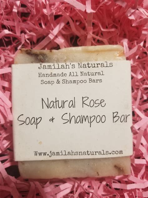 Natural Rose Soap and Shampoo Bar