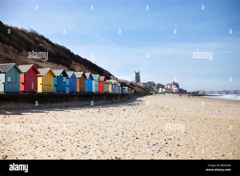 Cromer beach, Norfolk in Spring Stock Photo - Alamy