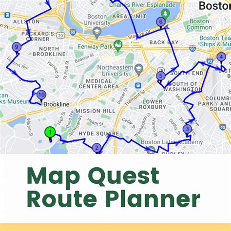 Route Planner Map Quest, Easy to Navigate - MyRouteOnline