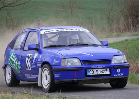 Opel Kadett E GSI 16V WP1 der Rally Sonnefeld (AMC Hohe Aßlitz) am 20. ...