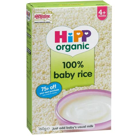 HiPP Organic Baby Rice - 4m+ - Dried - 160g - HiPP Organic