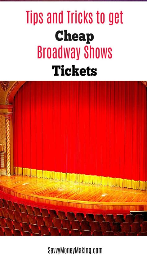 Get the Best Discounted Broadway Theatre Tickets: 5 Ways I’ve Used to ...