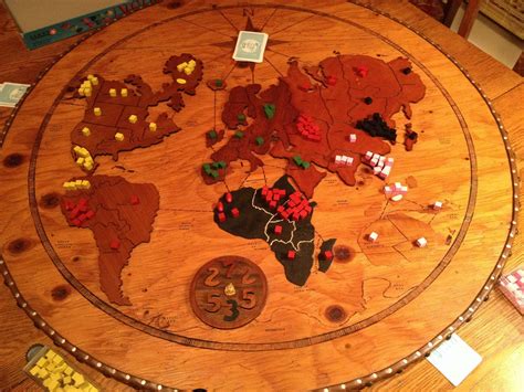 The custom RISK board I've played on my entire life : pics