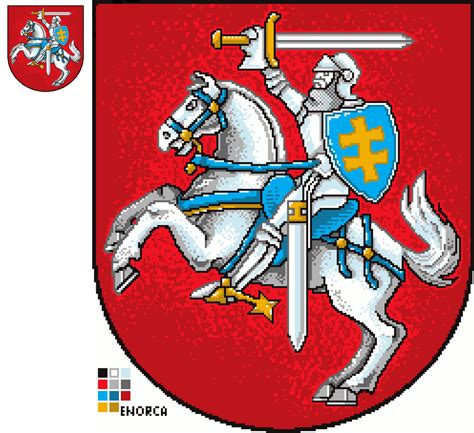 Coat of arms - Lithuania by JusteLatauskiene on DeviantArt