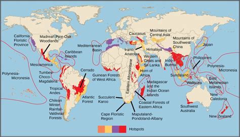 mapsontheweb | Biodiversity, Map, Ecosystems