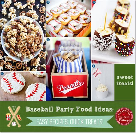 Easy Baseball Party Food Ideas: Quick Recipes & Treats!