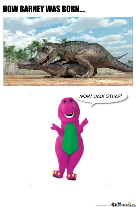 Barney The Dinosaur Meme Song