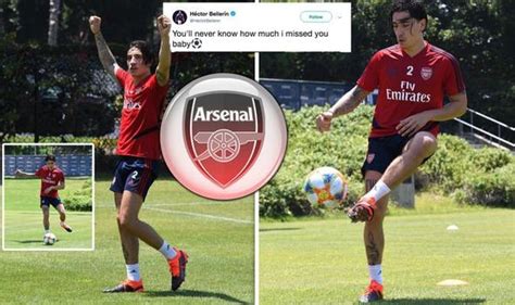 Arsenal finally get some good news as fans go into meltdown over Hector Bellerin update ...