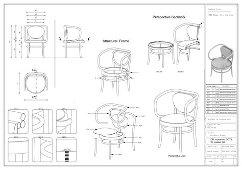 technical furniture drawings :: Behance