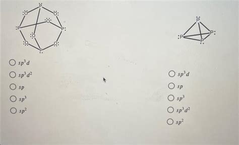 Solved Determine the hybridization of phosphorus in each | Chegg.com