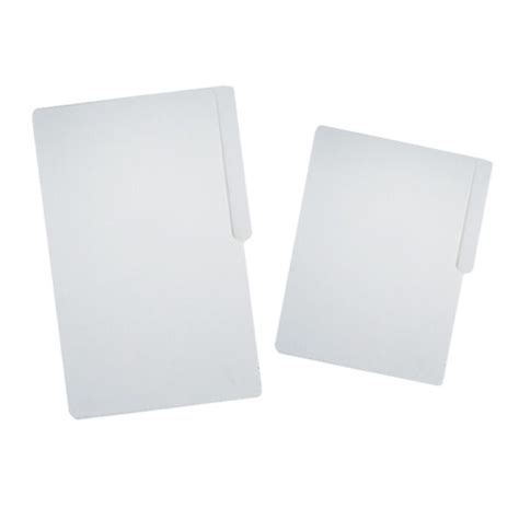 White Folder (short/long available 10/100 pcs) | Lazada PH