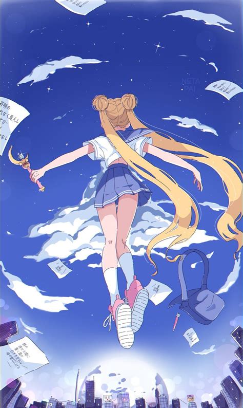 NETAPAI on Twitter | Sailor moon wallpaper, Sailor moon fan art, Sailor ...