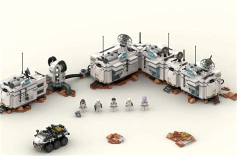 Get Ready To Explore Titan With This Fan-Made LEGO Ideas Space Station - autoevolution