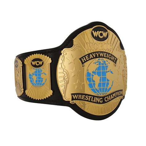 Official WWE Authentic WCW World Heavyweight Championship Replica Title Belt No Color - Walmart.com