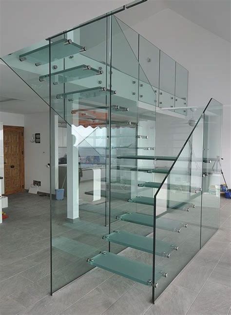 Floating Glass Stairs