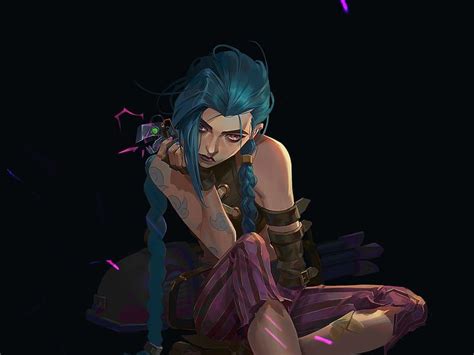 Jinx (League Of Legends) HD Wallpaper