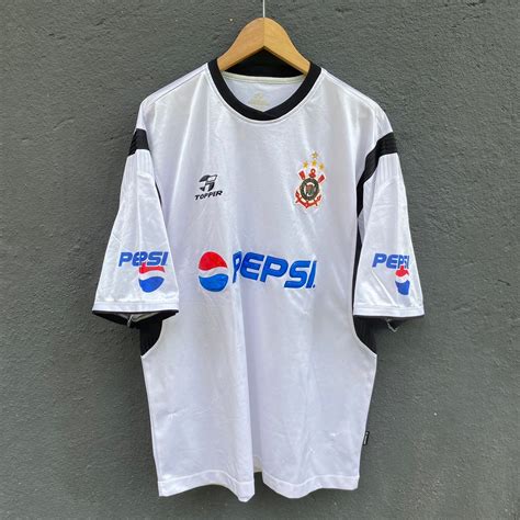 Vintage Rare Vintage Corinthians Paulista Pepsi Brazil Jerseys | Grailed