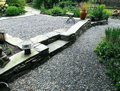 Crushed Stone Patio - Patio Ideas