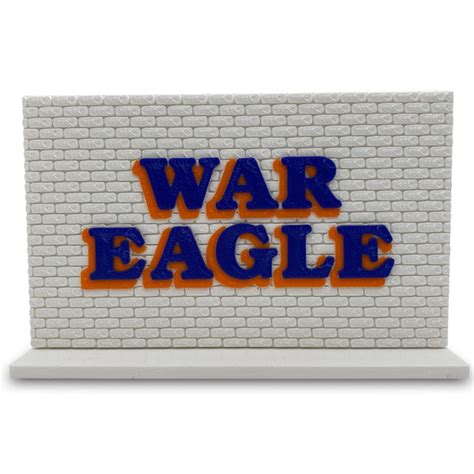 Auburn War Eagle - Etsy