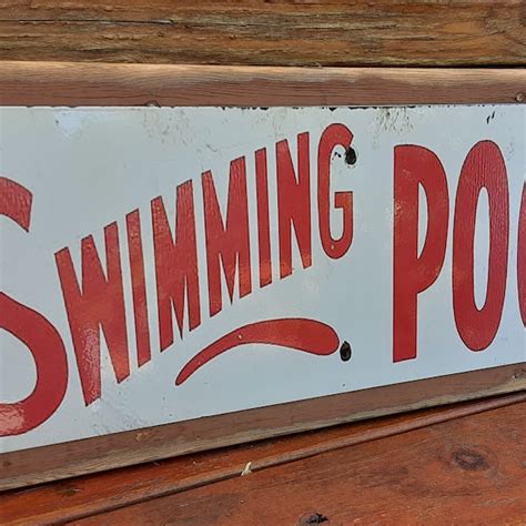 Swimming Pool Signs - Etsy