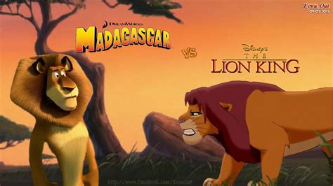 Alex madagascar meet fight Simba TheLionKing - Madagascar Photo ...