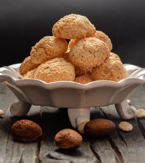 Amaretti Cookies - Italian Almond Cookies Recipe - An Italian in my Kitchen