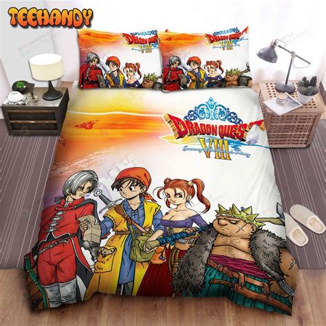 Dragon Quest Viii Characters Poster Artwork Bedding Sets