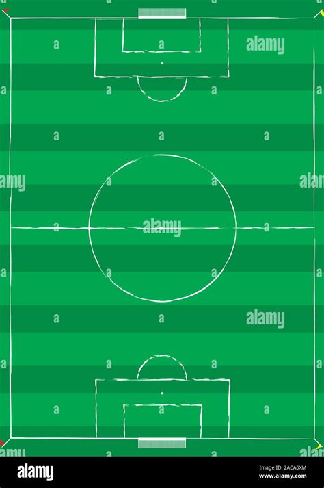 Football pitch markings hi-res stock photography and images - Alamy