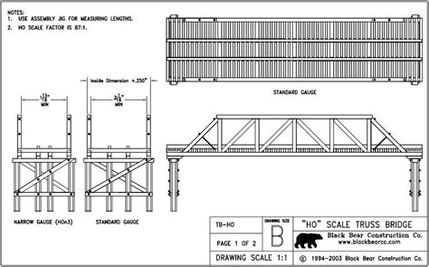 Résultat de recherche d'images pour "ho scale bridge plans" | Model trains, Structural model ...