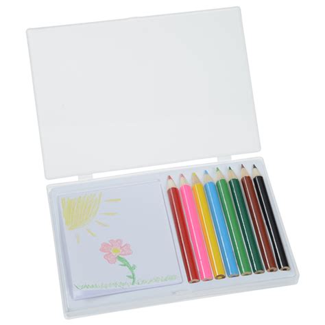 4imprint.com: 8-Piece Colored Pencil Art Set 141325