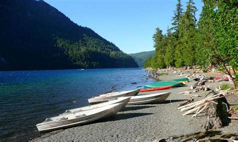 Lake Crescent Washington Fishing, Camping, Boating - AllTrips