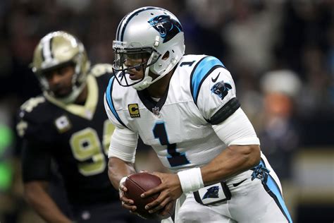 Cam Newton injury update: Panthers QB takes big hit late vs. Saints ...