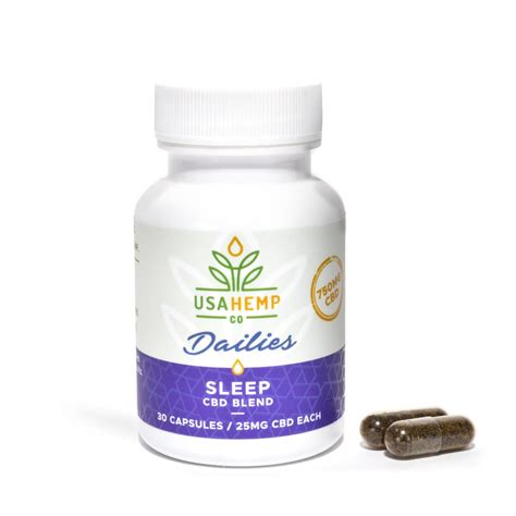 Sleep CBD Capsules - Hemp Buyer Marketplace