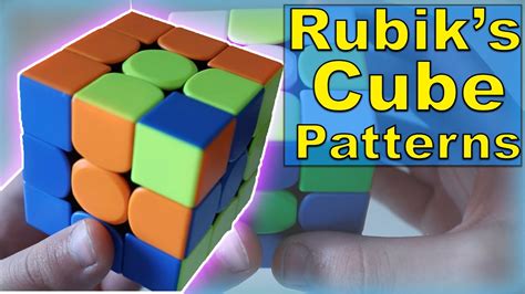 10 COOL RUBIK'S CUBE PATTERNS! (3X3 TUTORIAL) - YouTube