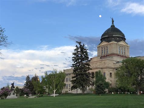 Capital building in May : r/Montana