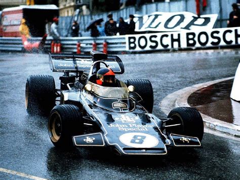 Emerson Fittipaldi -Monaco 1972 Lotus 72D Jhon Player Special | Carros de corrida, Carros e ...