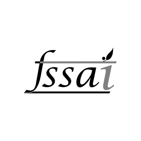 fssai logo black and white 19040296 Vector Art at Vecteezy