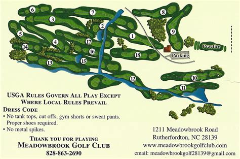 Course Details | Meadowbrook Golf Club