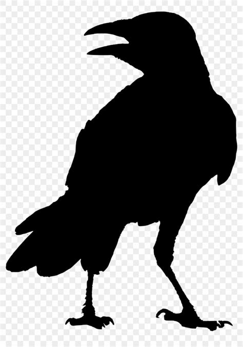 Raven Silhouette Vector at Vectorified.com | Collection of Raven ...