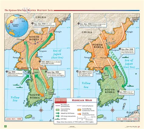 Korean War (1950 - 1953) - Vivid Maps