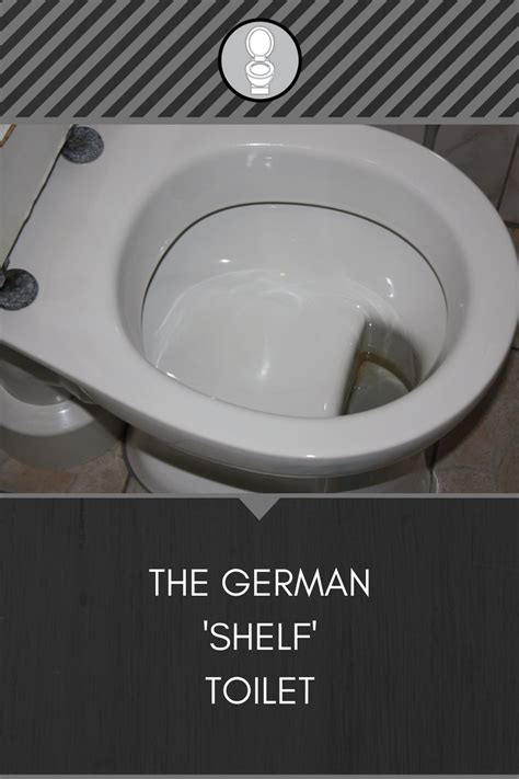 The German 'Shelf' Toilet | German toilet, Toilet, Shelves