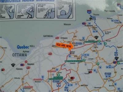 YAH - Prescott-Russell Rail Trail, Navan, Ontario - 'You Are Here' Maps on Waymarking.com